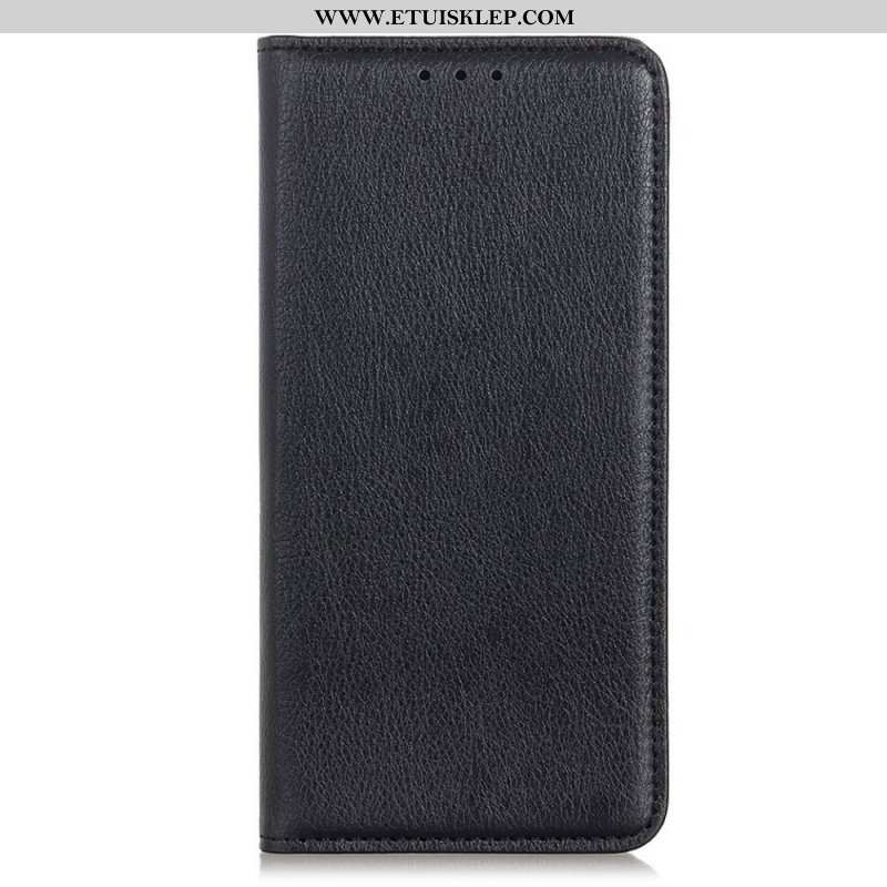 Etui Na Telefon do Xiaomi Redmi Note 11 Pro Plus 5G Etui Folio Matowa Skóra Dwoinowa